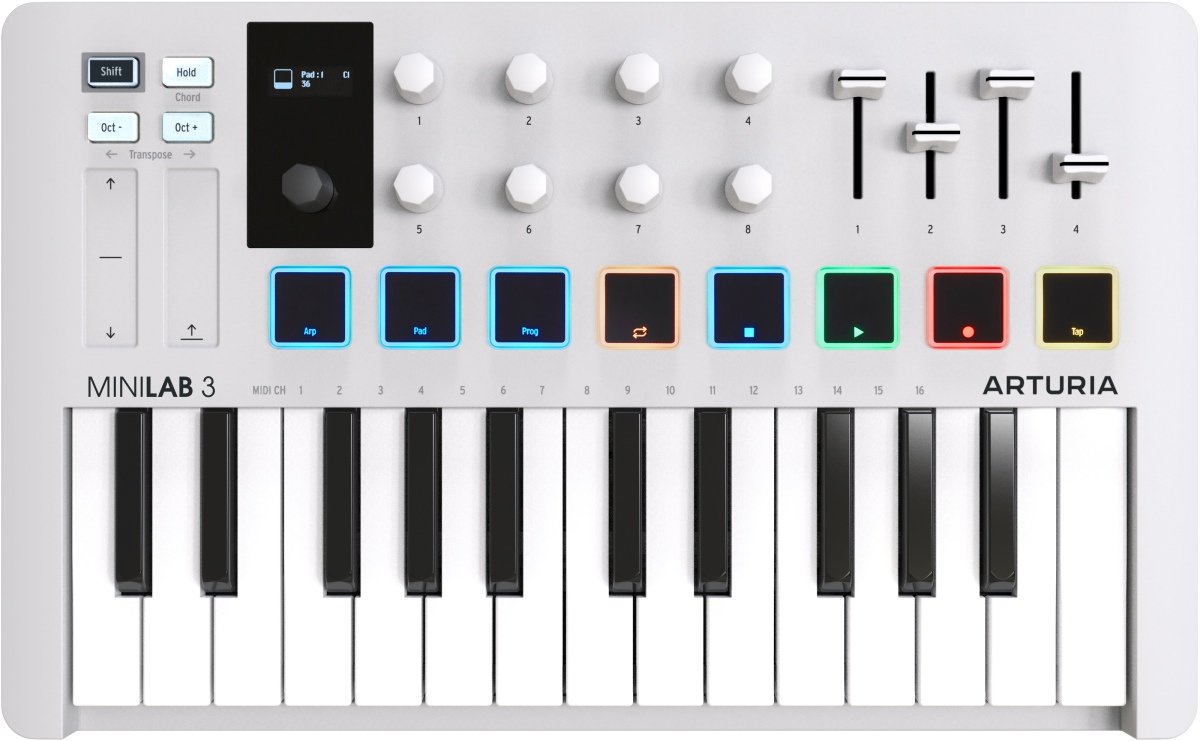 ARTURIA MiniLab 3 WH White